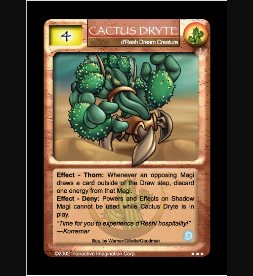 Cactus Dryte - Foil